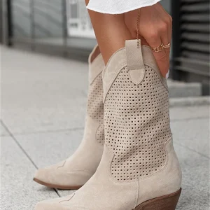 DALLAS | Luchtige Cowboylaarzen Dames - Stijlvol, Licht & Ademend