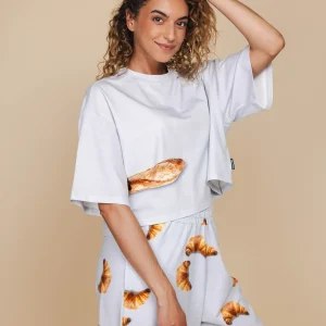 Baguette Cropped T-Shirt Dames