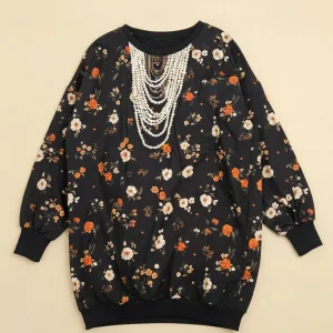 Barok n Roll Sweater Dress Dames