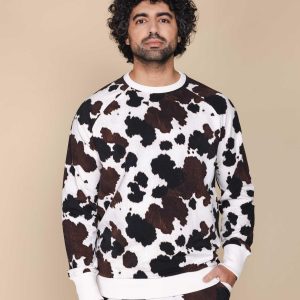 Cow Sweater Heren