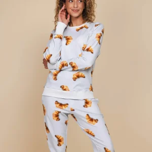 Croissants Sweater Dames