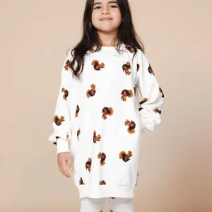 Squirrels Sweater Dress Kids