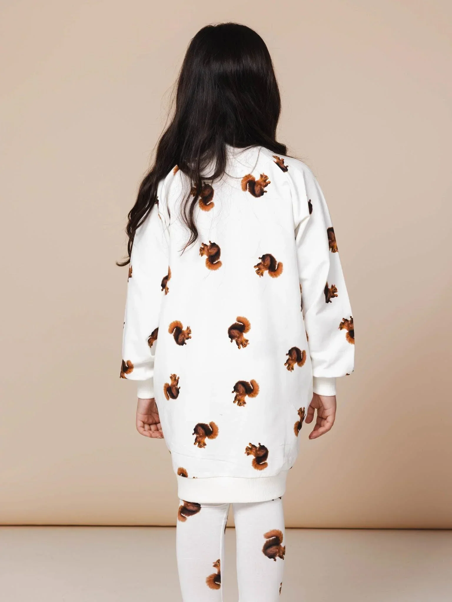 Squirrels Sweater Dress Kids - Afbeelding 4