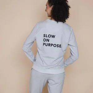 Slow Grey Sweater Dames