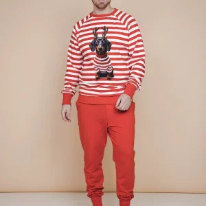 Pierre Xmas Sweater en Broek set Heren
