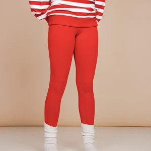 Coral Red Legging Kids