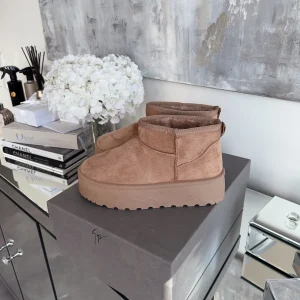 Warm Gevoerde Bruine Boots Dames – Warme Luxe Voor Koude Dagen