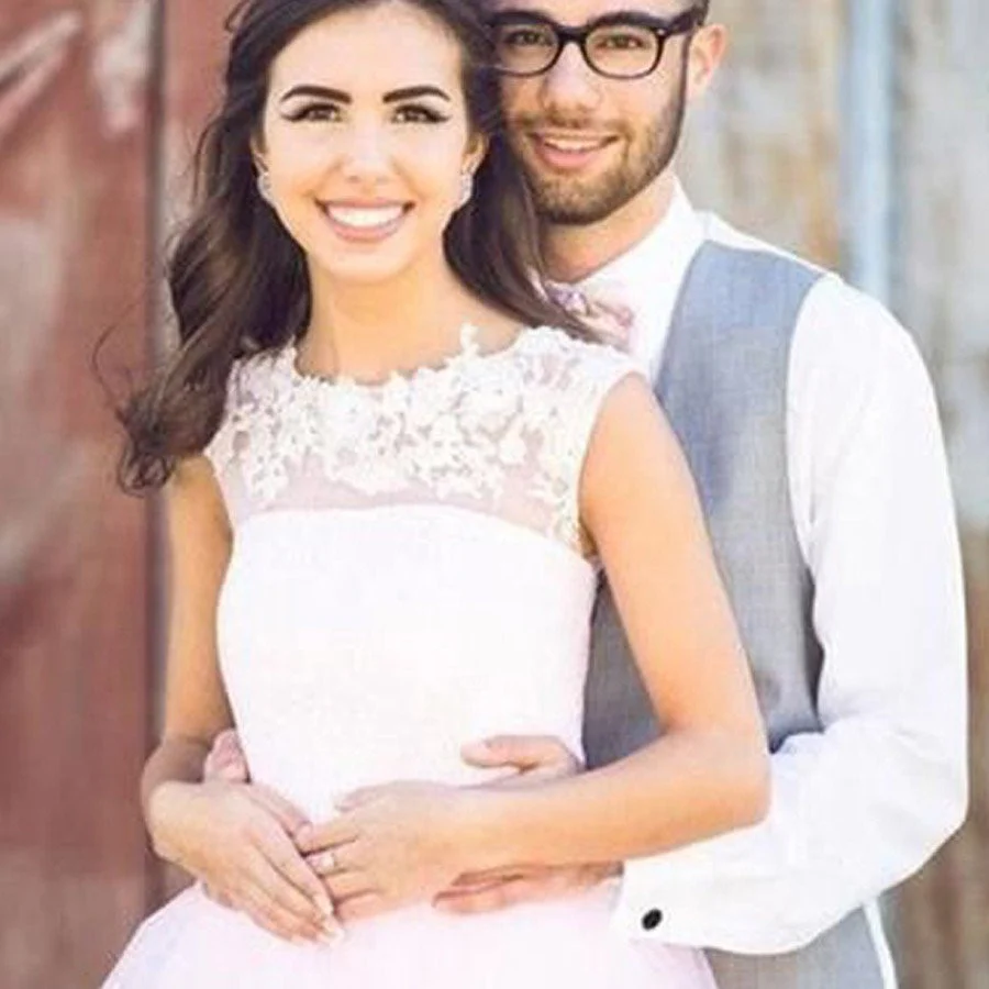 Homecoming Jurk Kort, Korte Prom Jurk, Roze Homecoming Jurk, Bescheiden Homecoming Jurk, SSD006 - Afbeelding 2