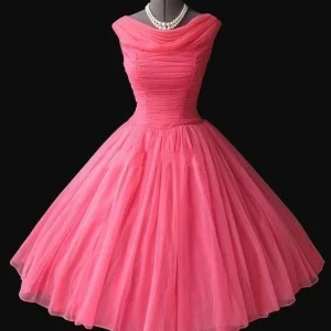 Watermeloen galajurk jaren '50 galajurk Vintage galajurk baljurk galajurk