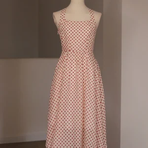 Retro Style Red 50s Polka Dot Dress