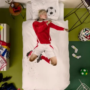 Soccer Champ Red dekbedovertrek