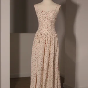 Spaghettibandjes zomer bloemen swingjurk