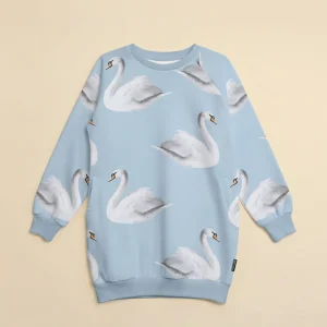 Swan Sweater Dress Kids