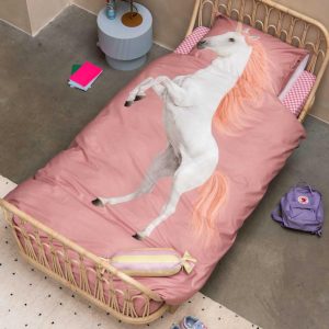 Unicorn Pink dekbedovertrek
