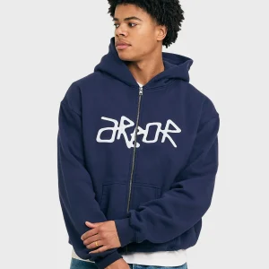 Arbor Antwerp Real Arbor Zip Hoodie | Navy