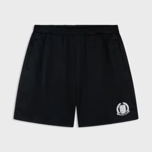 Banlieue Crest Mesh Shorts | Black