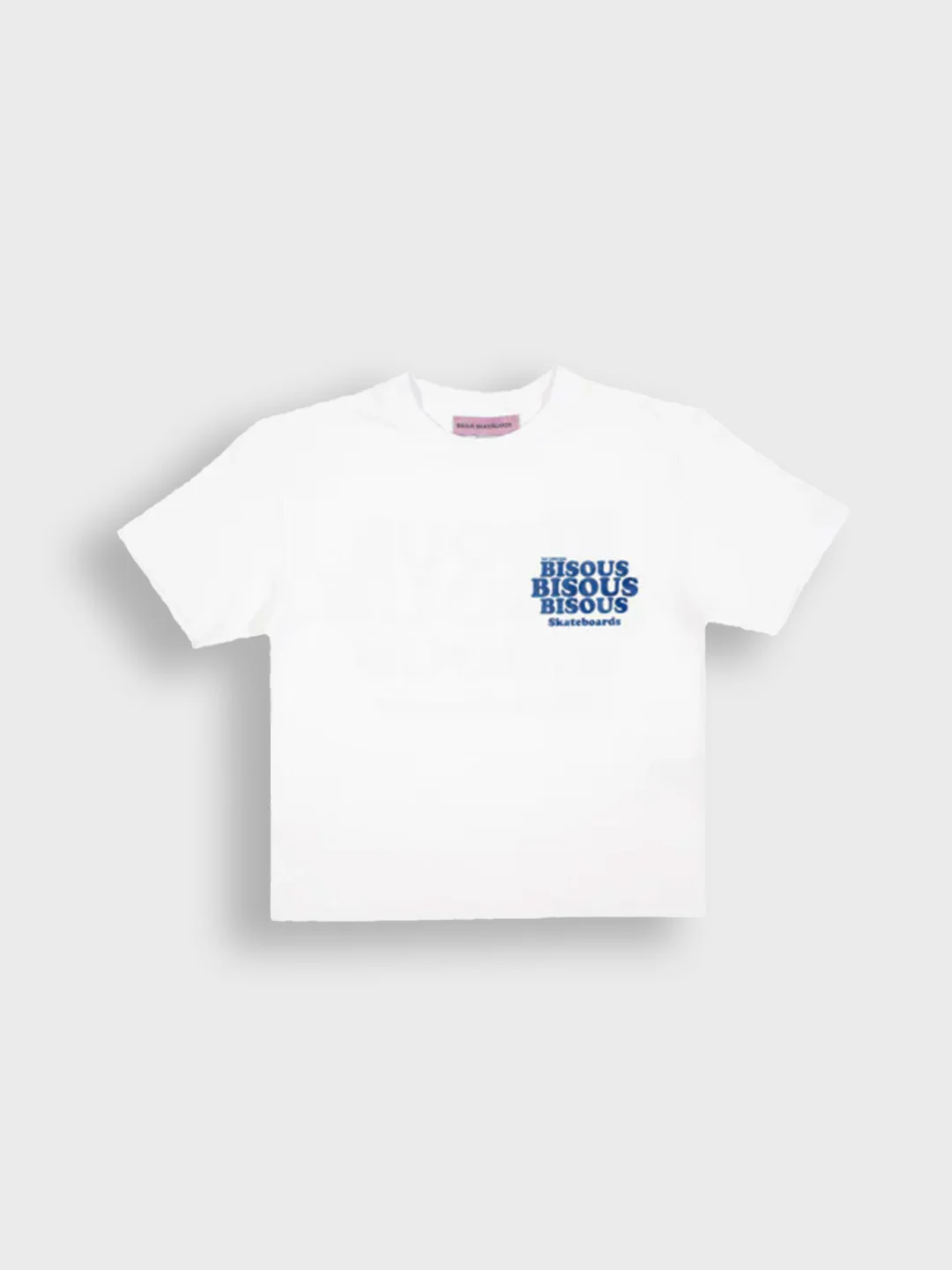 Bisous Skateboards Grease T-Shirt Kids | White