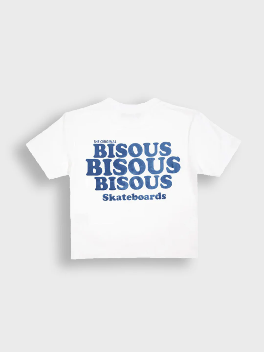 Bisous Skateboards Grease T-Shirt Kids | White - Afbeelding 3