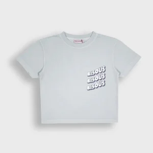 Bisous Skateboards Sonics T-Shirt Kids | Light Grey