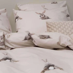 Bunny Beige dekbedovertrek