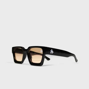 The Missing Piece Shades by Ricks Classic | Black/Champagne