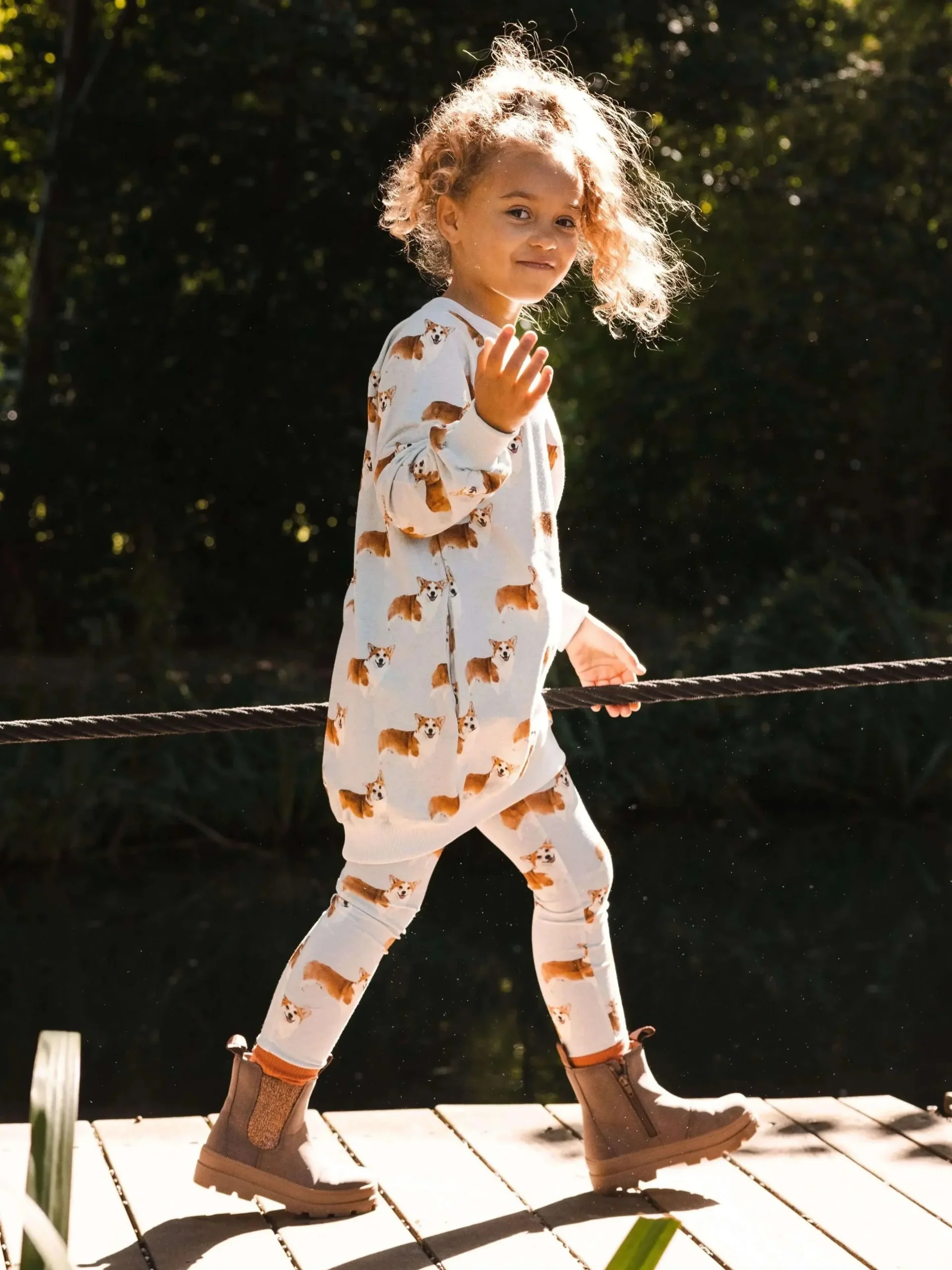 Corgi Time Legging Kids - Afbeelding 8