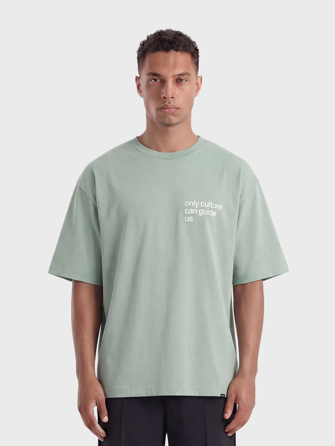 Don't Waste Culture Oshimi T-Shirt | Turquoise