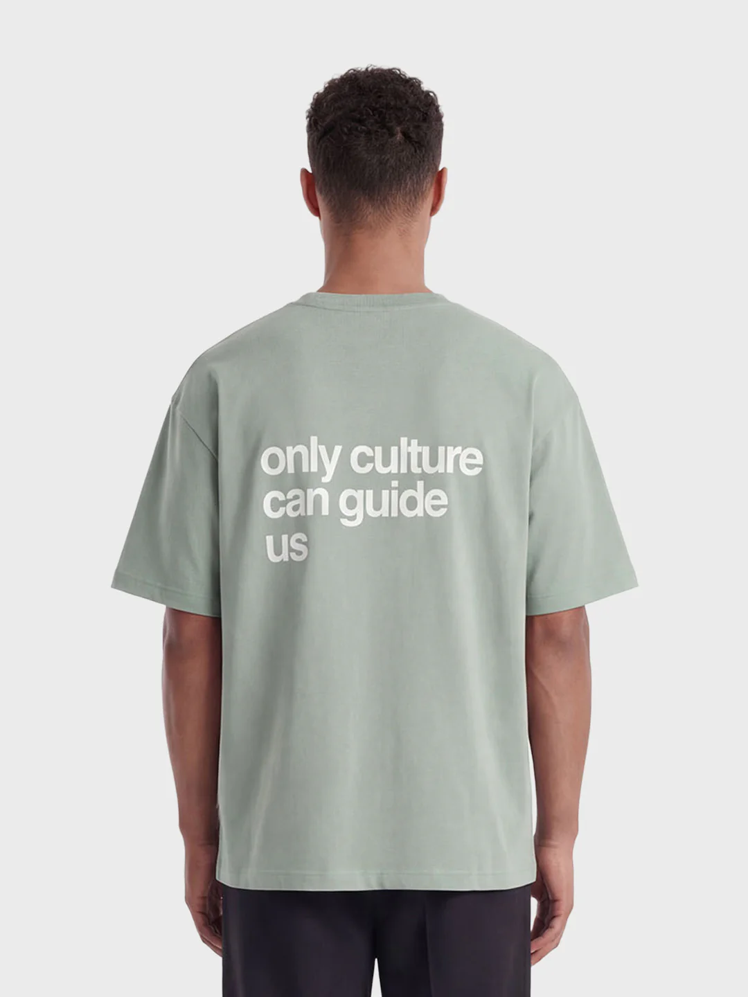 Don't Waste Culture Oshimi T-Shirt | Turquoise - Afbeelding 3