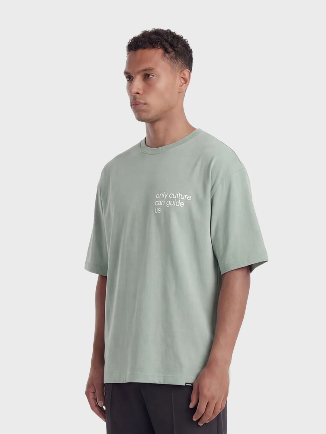 Don't Waste Culture Oshimi T-Shirt | Turquoise - Afbeelding 4