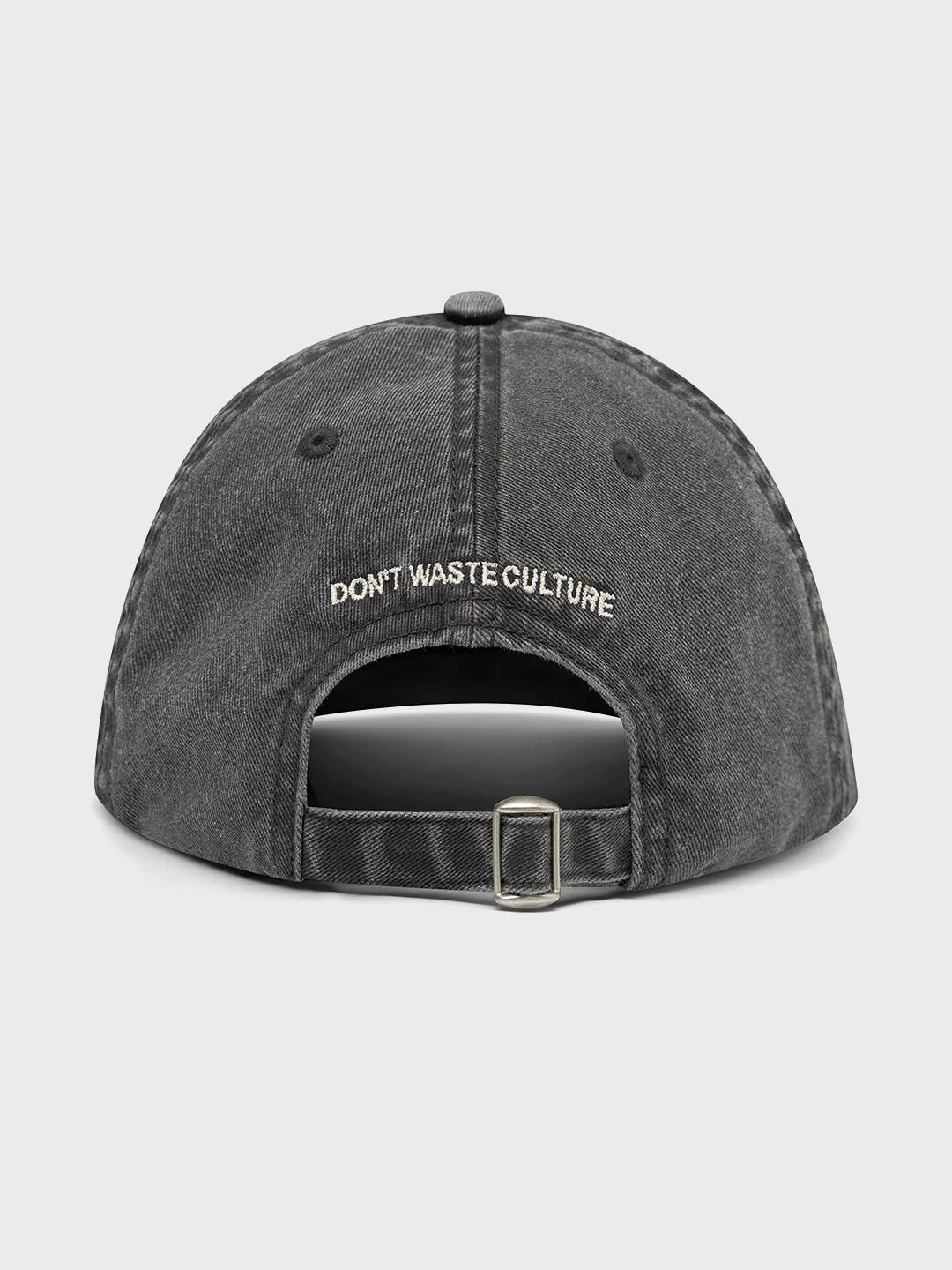 Don't Waste Culture Ysolaine Cap | Washed Black - Afbeelding 4