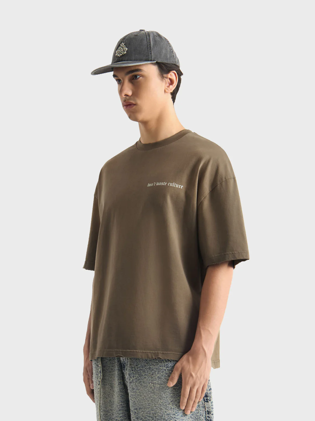 Don't Waste Culture Ysolaine Cap | Washed Black - Afbeelding 6