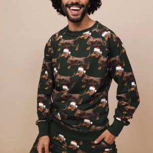 James Xmas Sweater Heren