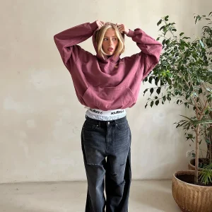 Oversized Hoodie "With Love" – Comfort, Luxe & Een Statement Voor Elke Dag