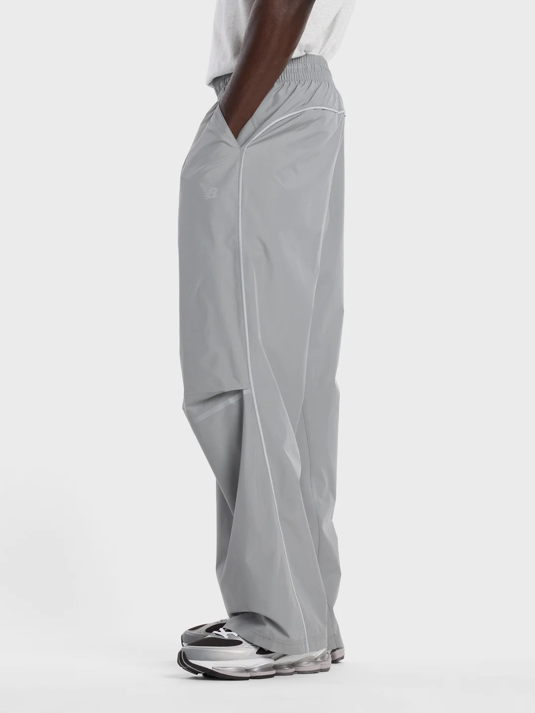 New Balance Elusive Shell Pants | Slate Grey - Afbeelding 4