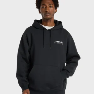New Balance Linear Graphic Hoodie | Black