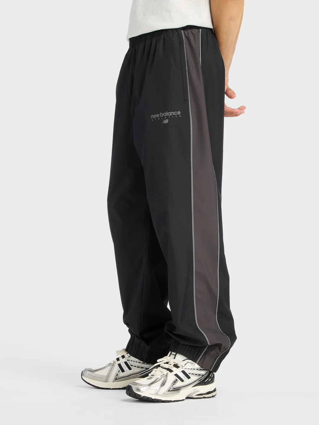 New Balance Trackside Pants | Black - Afbeelding 3