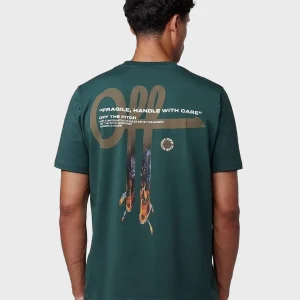 Off The Pitch Blast T-Shirt | Forest Green