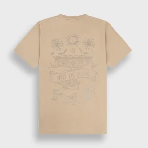 Off The Pitch Botanic T-Shirt | Sand