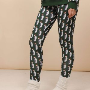 Penguin Xmas Legging Dames