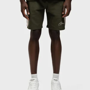 Rivero Retro Linen Shorts | Green