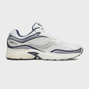 Saucony Progrid Omni 9 Sneakers | White/Navy