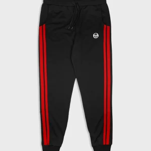 Sergio Tacchini New Damarindo Pants | Black/Red